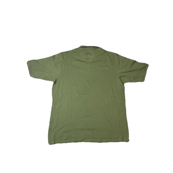 Vintage Avirex Polo Shirt Mens XL Green Short Sleeve Cotton Y2K - Picture 4 of 5